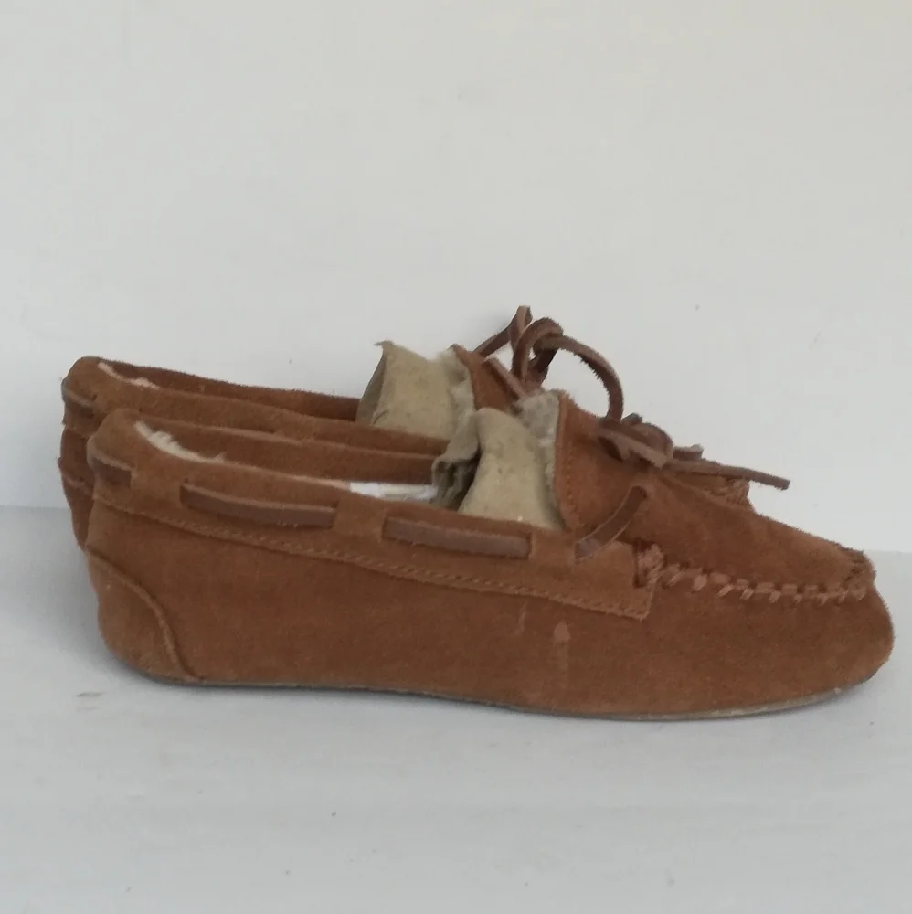 Crewcuts Kids Youth Shearling Lodge Moccasin